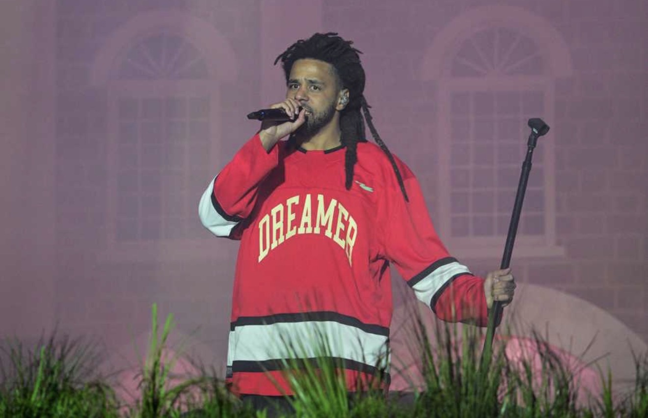 J Cole Fall Off Tour Dates Poster